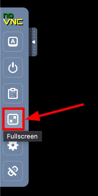 La característica de Pantalla Completa en la Terminal del navegador