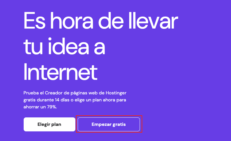 Empezar gratis