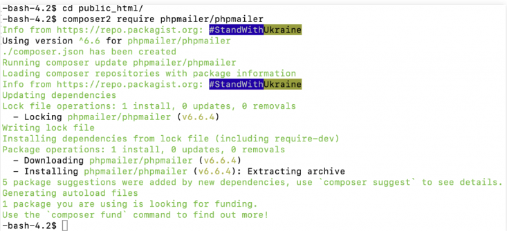 Instalación de Composer