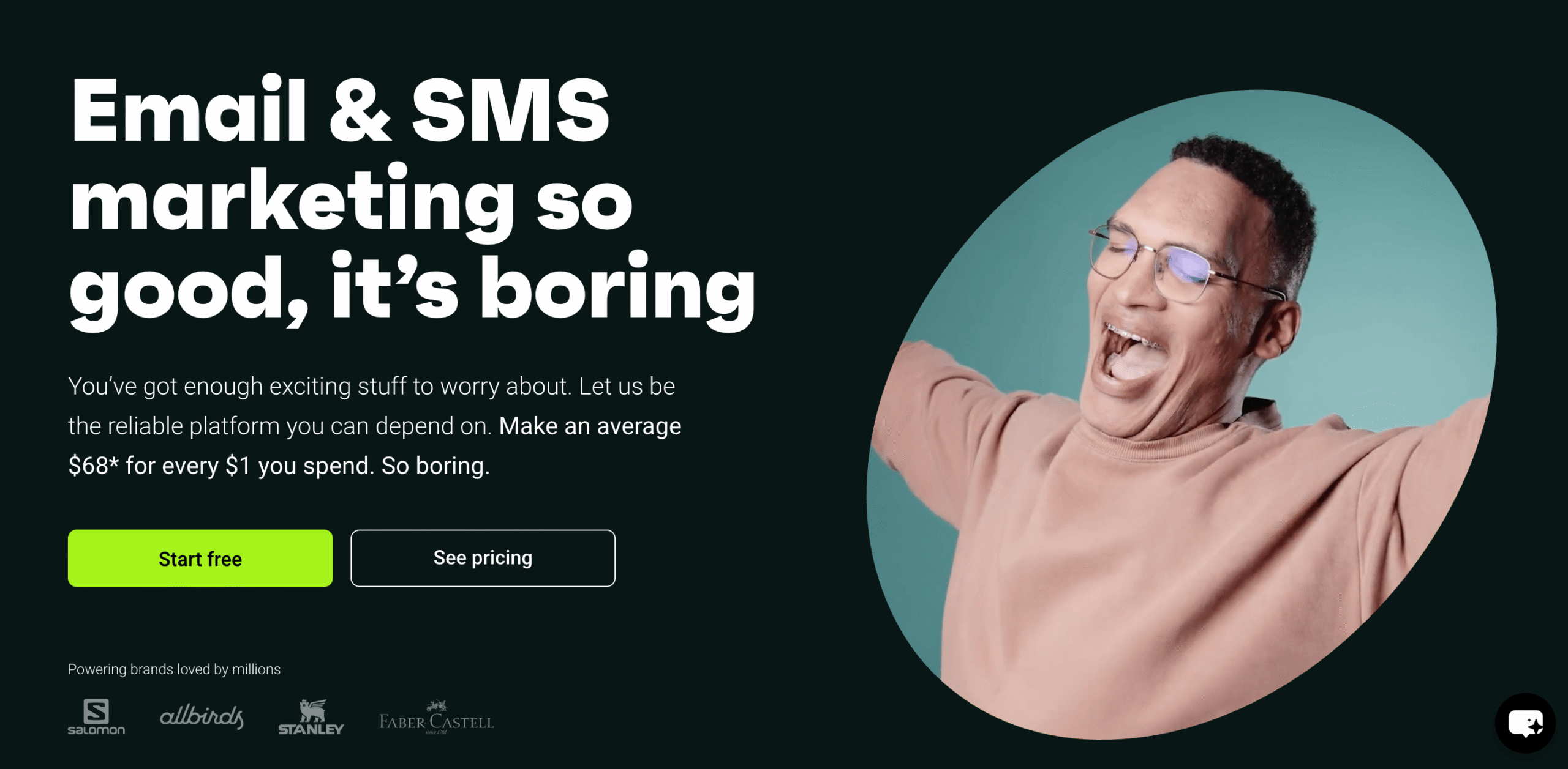 Sitio web de Omnisend