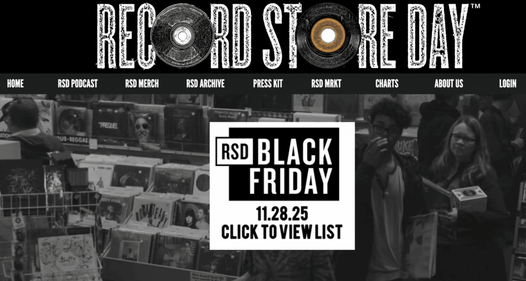 Sitio web de RSD y su evento para Black Friday