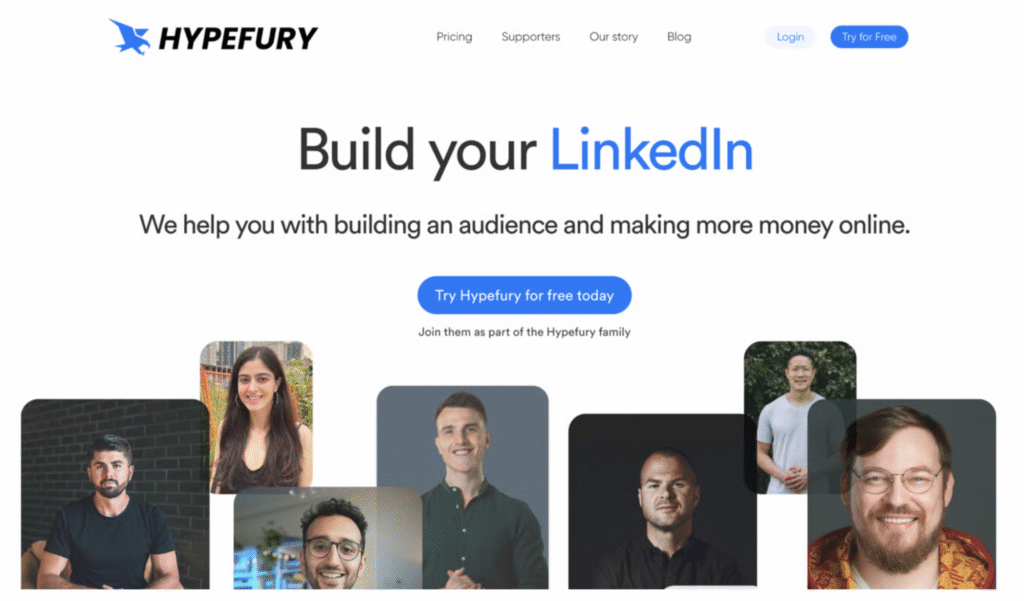 Hypefury en ejemplos de micro SaaS