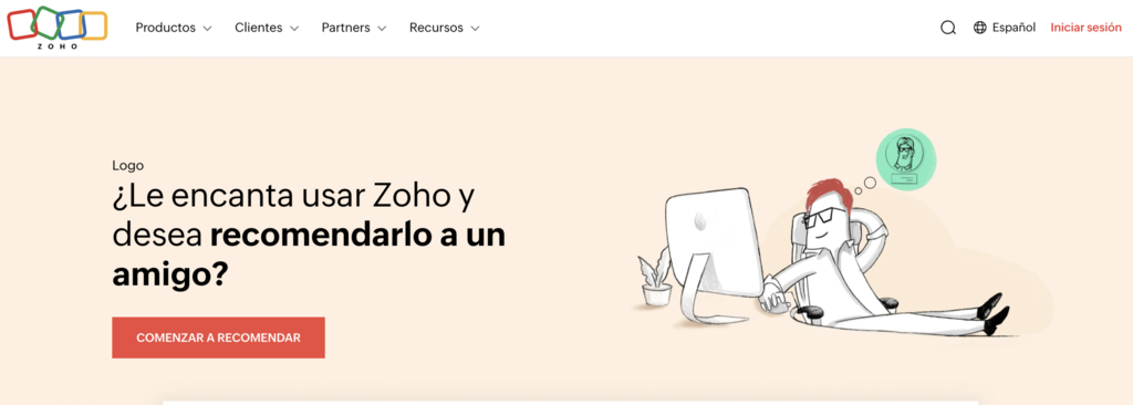Programa de referencias de Zoho: &iquest;Te encanta usar Zoho y quieres recomendarlo a un amigo?