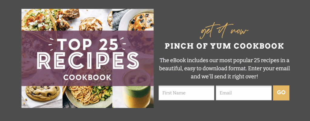 Imán de clientes potenciales de Pinch of Yum