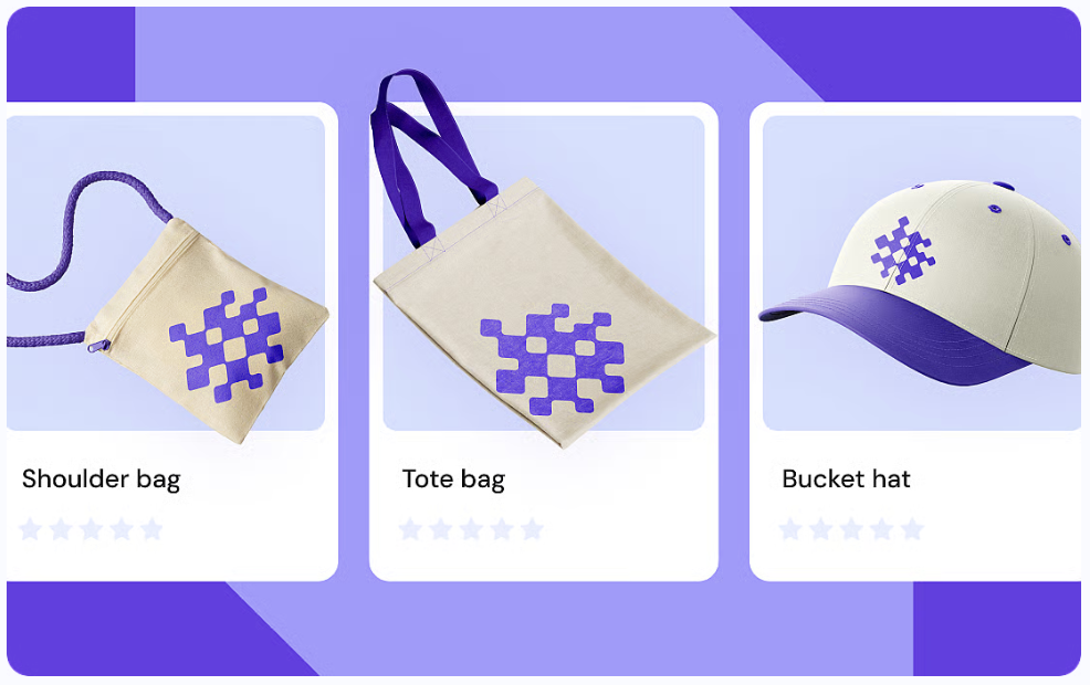 Mockup de productos de impresi&oacute;n bajo demanda