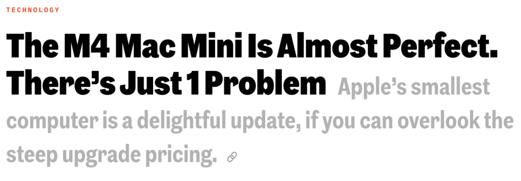 Ejemplo de rese&ntilde;a de producto: t&iacute;tulo
