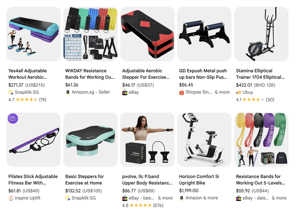 Equipos de fitness para el hogar