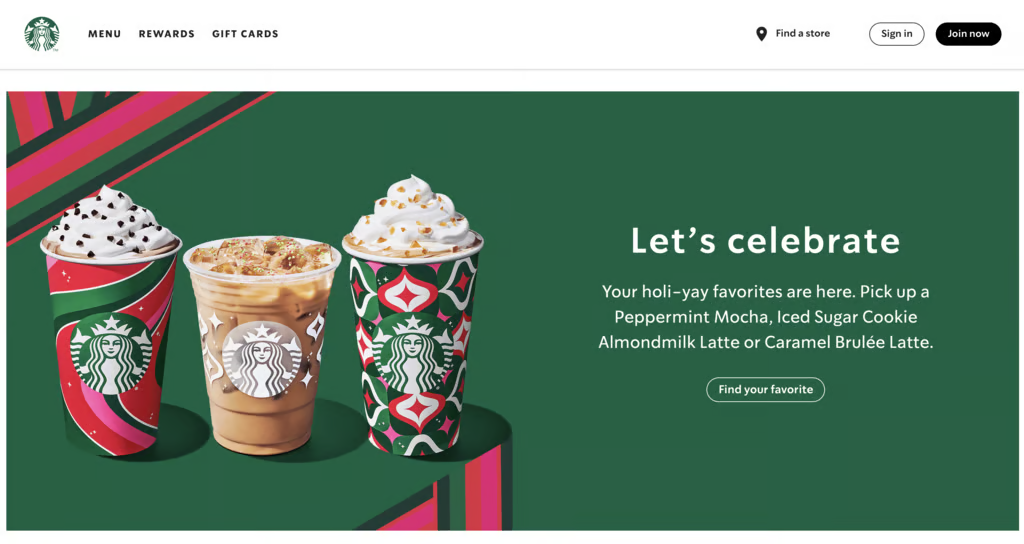 P&aacute;gina de Starbucks