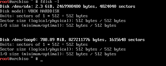 Listar discos en un sistema Arch Linux