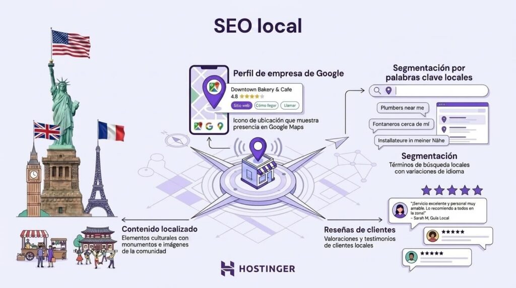 Una infograf&iacute;a que explica el SEO local