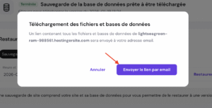 Télécharger les fichiers et bases de données d'un site WordPress