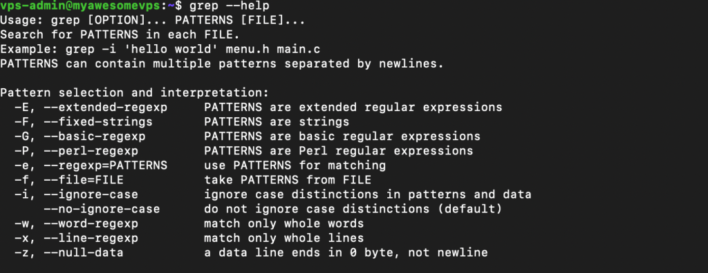 Guide de la commande grep dans Terminal