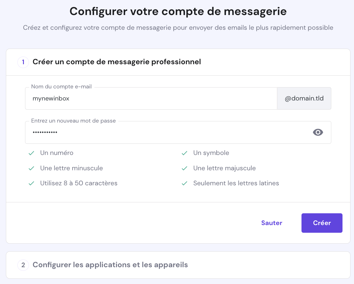 Comment créer une adresse mail professionnelle