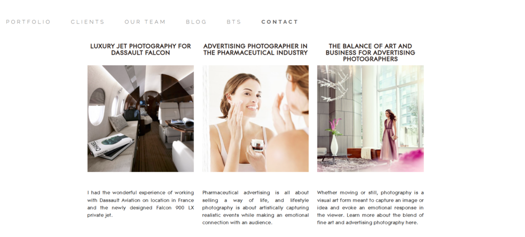 Page du blog de Mark Delong Photography