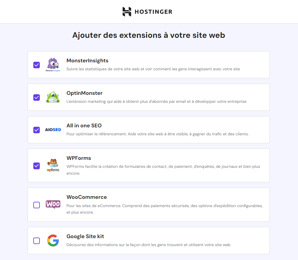 Ajouter des extensions à votre site WordPress