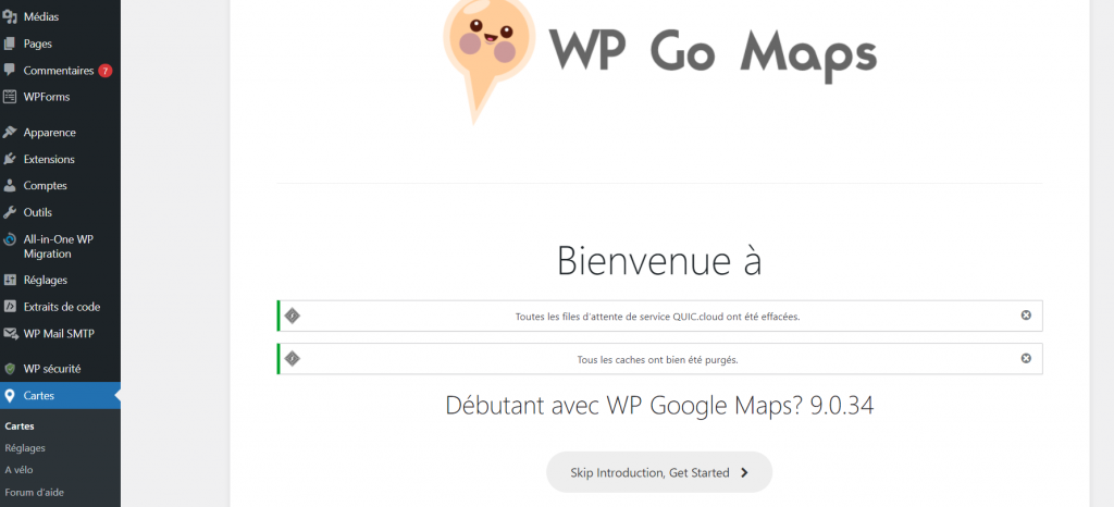 cr&eacute;ation de votre premi&egrave;re carte.