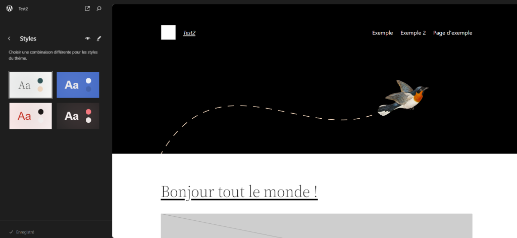 modification th&egrave;me wordpress