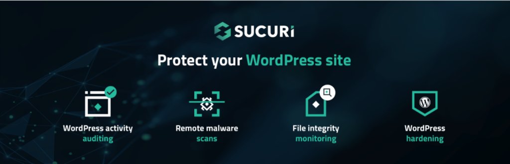 Sucuri gratuit Bannière du plugin Sucuri Security
