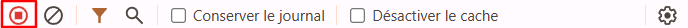 Cliquezr sur le petit bouton rond avec l'outil d'inspection dans Chrome.