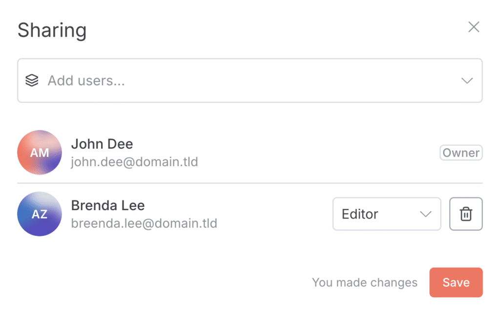 Attribution des rôles et des autorisations aux utilisateurs dans n8n.