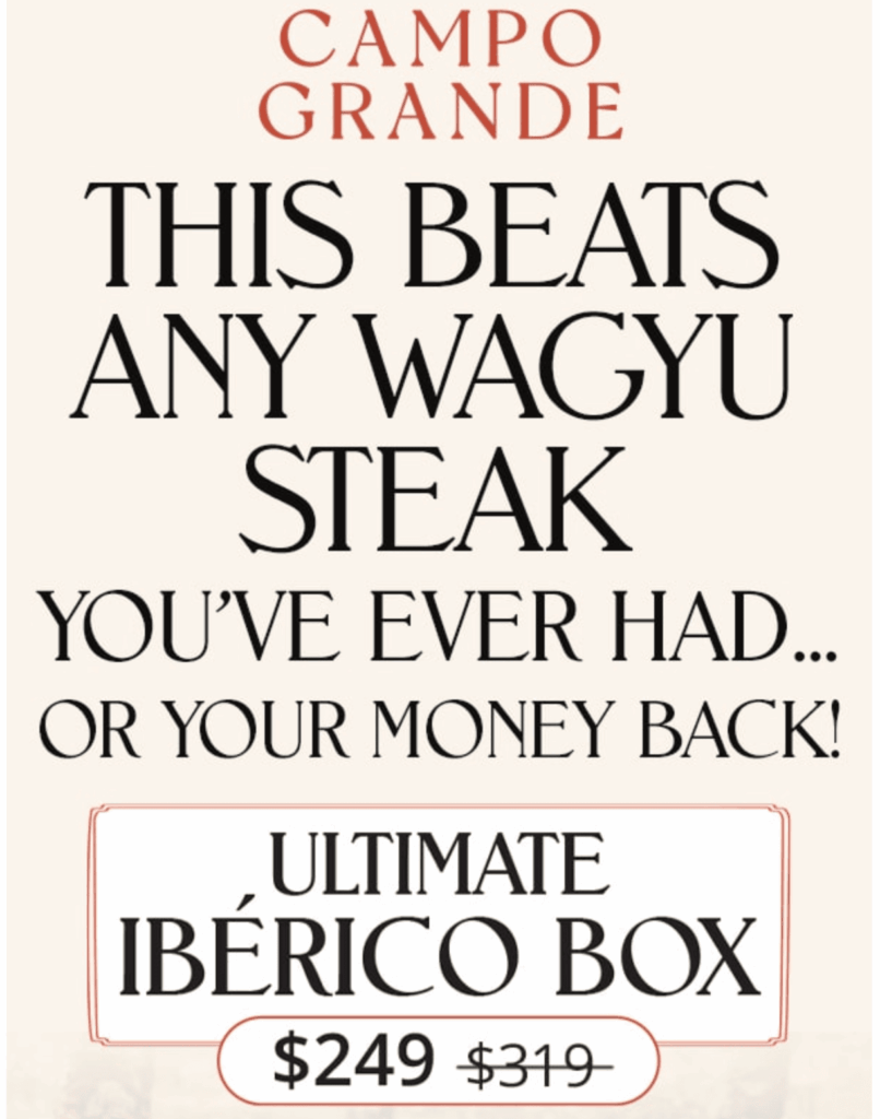 E-mail promotionnel de Campo Grande avec titre