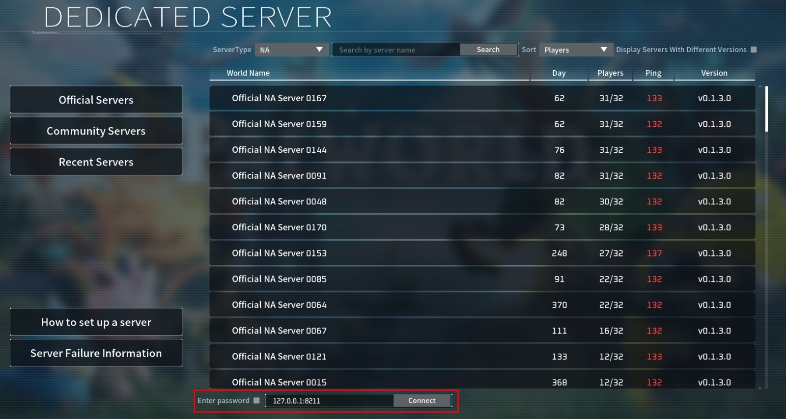 The list of dedicated Palworld servers and how to add your dedicated server