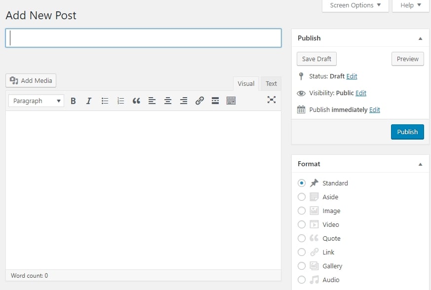 Editor WordPress