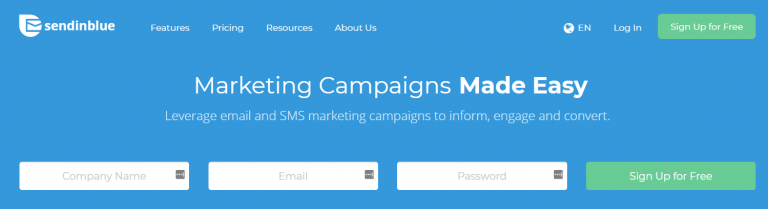 Cara mempromosikan website supaya banyak pengunjung dengan email marketig - SendInBlue