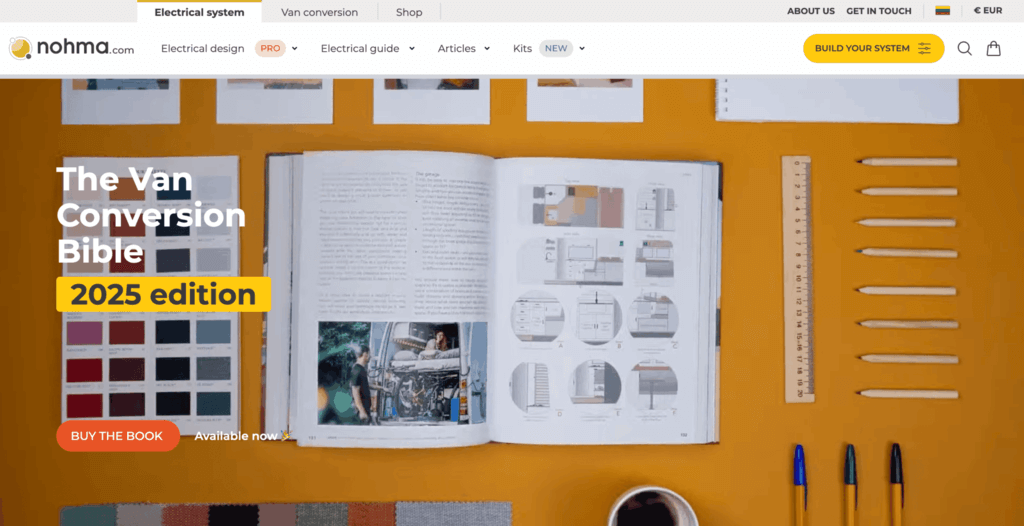 Homepage website Nohma