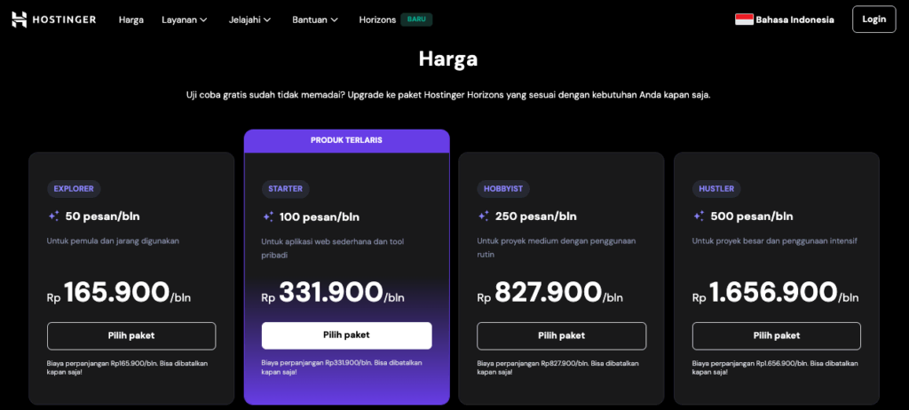 Cara Menggunakan Hostinger Horizons Untuk Membuat Aplikasi Web Cara Menggunakan Hostinger Horizons Untuk Membuat Aplikasi Web