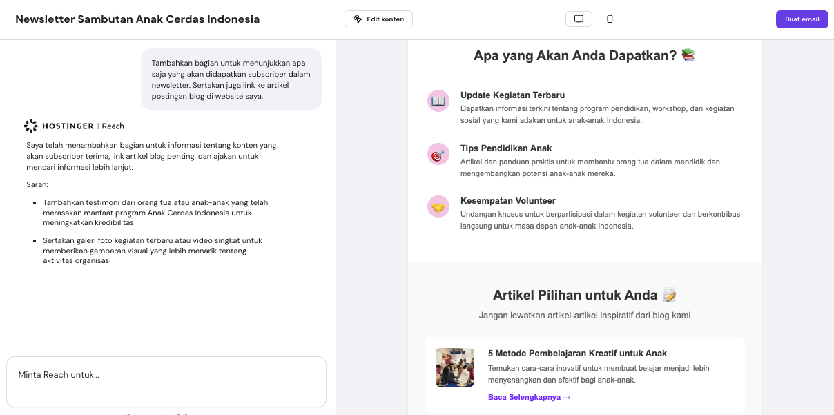 Cara membuat newsletter email yang efektif + tips optimasinya