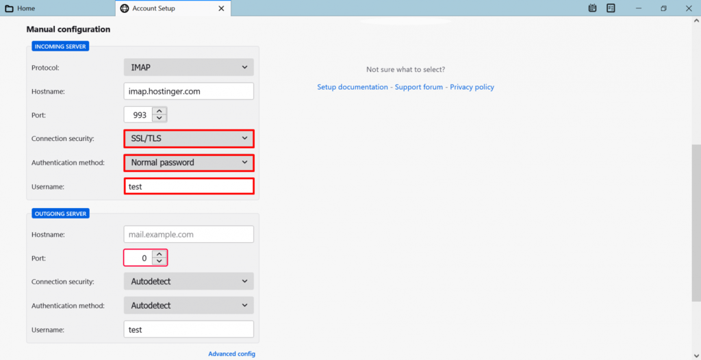 Thunderbird Email Setup: Automatic and Manual Methods