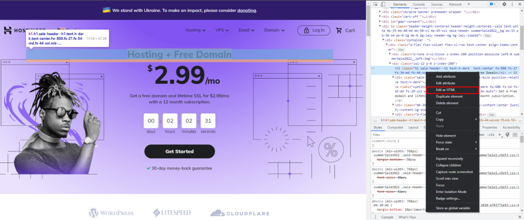 html source code view | inspect an html element |... How to Inspect Element and Make Temporary Changes to Any Website