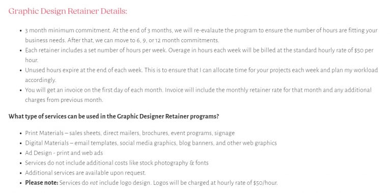 How to Set Up Monthly Retainers + Tips for Creating a Successful ...