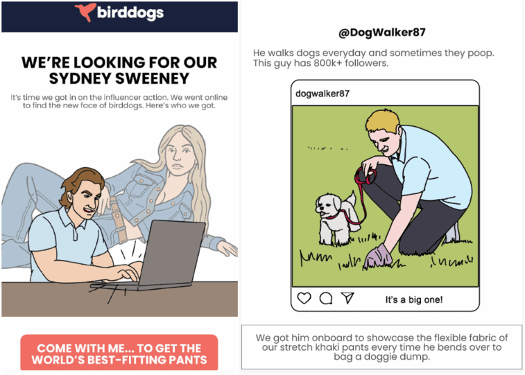 L'inizio della newsletter a fumetti di Birddog