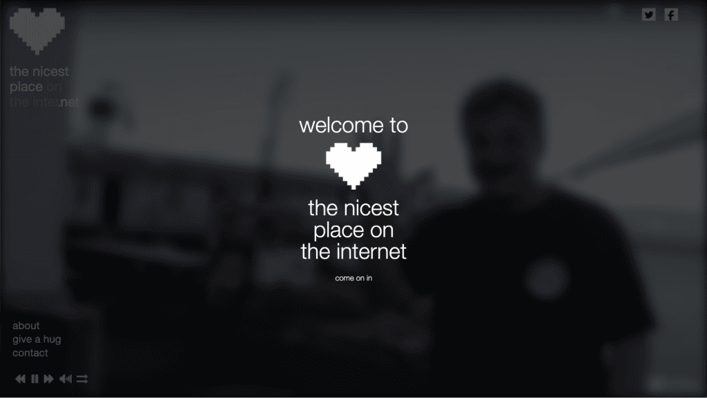 Il posto più bello della homepage di Internet