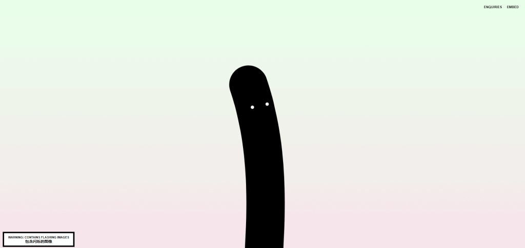 Una bellezza sbalorditiva sulla home page