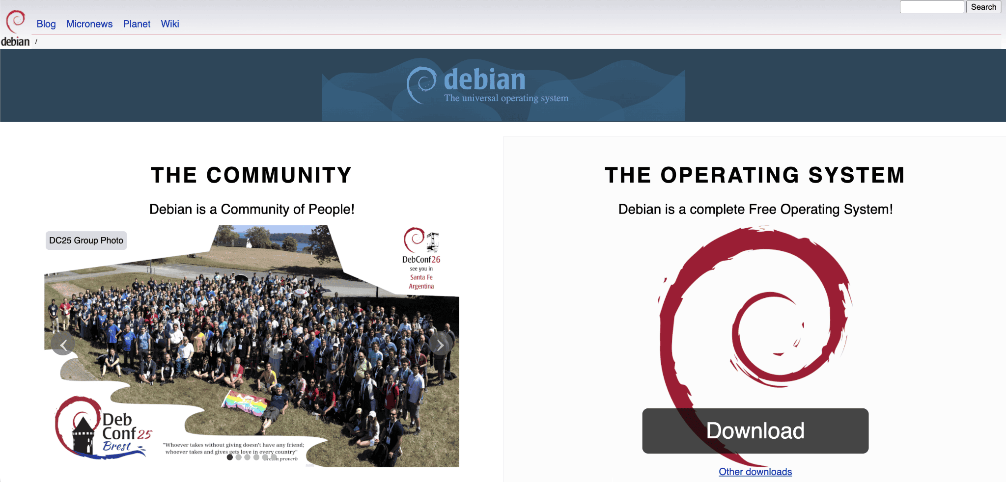 Qual &egrave; il miglior sistema operativo per Docker - Debian