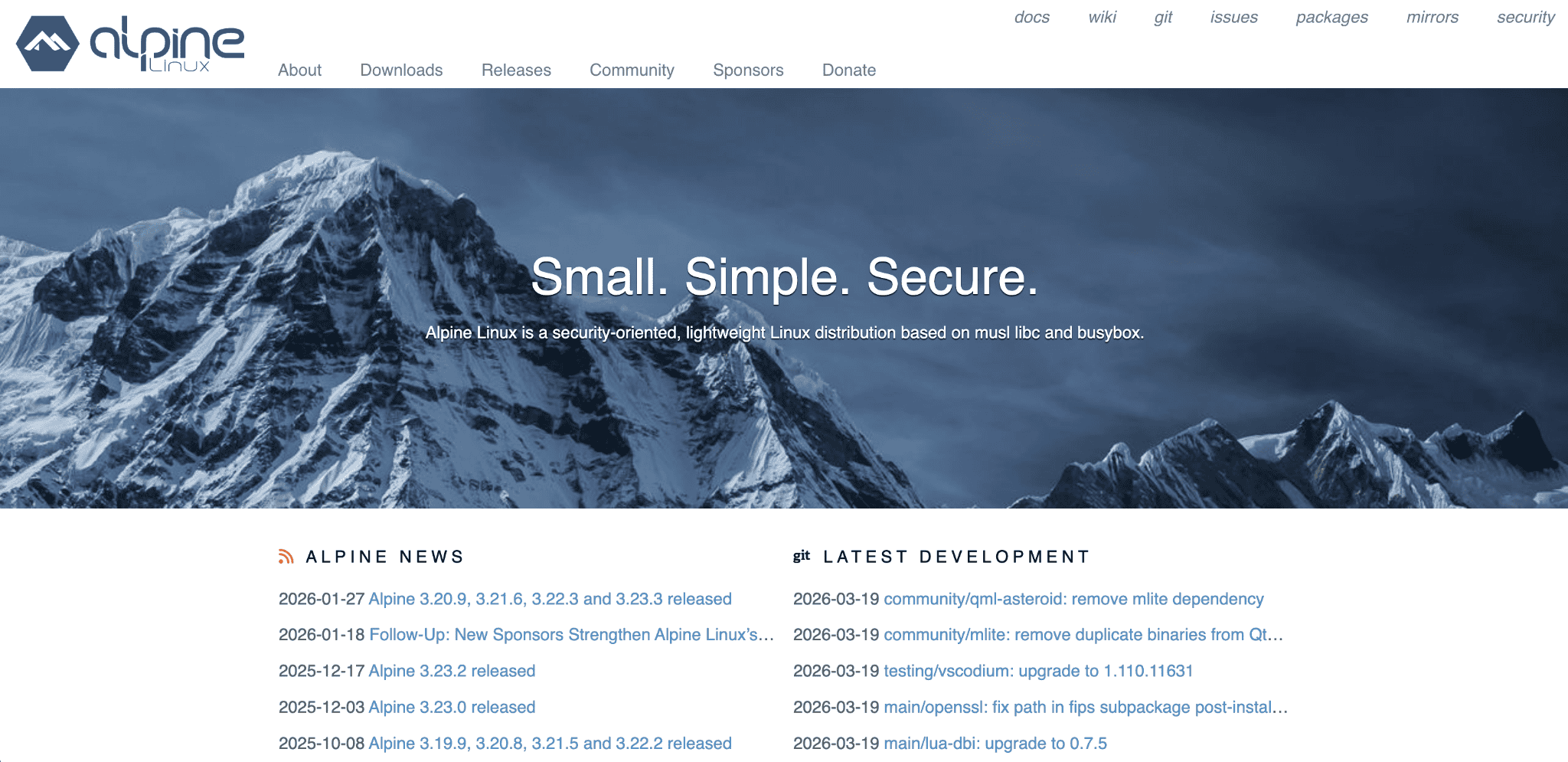 Qual &egrave; il miglior sistema operativo per Docker? Alpine Linux