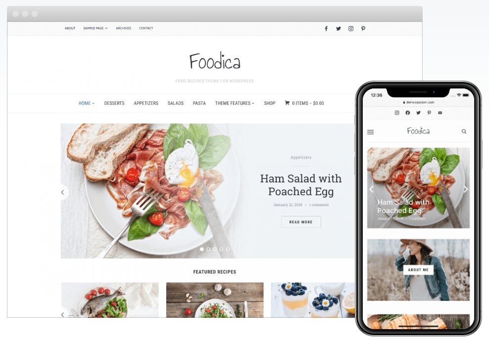Foodicaは食品関連ビジネスのために特別に設計されている