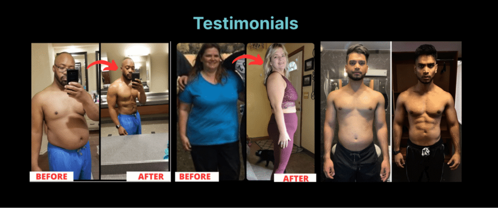 Elliot Fitnessの顧客の実例セクション