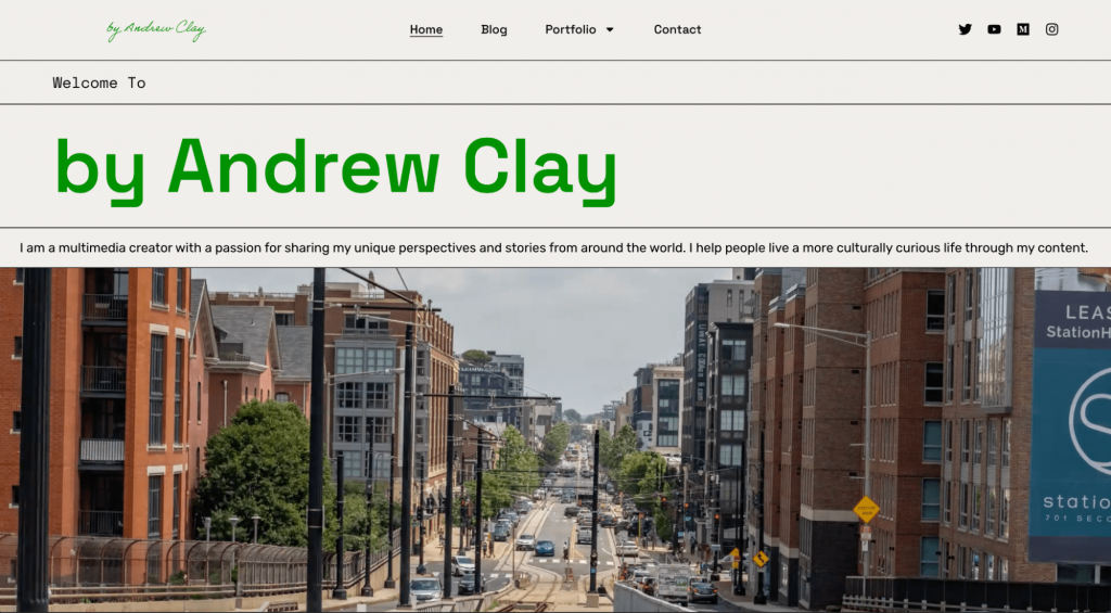 By Andrew ClayのWebサイト
