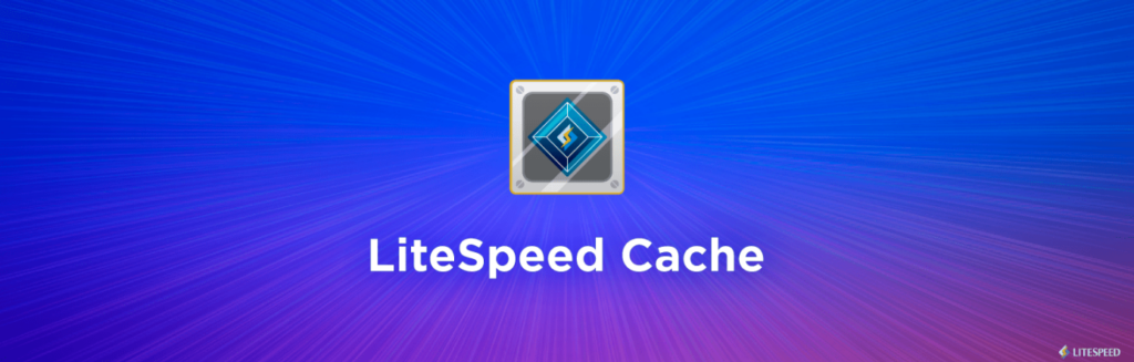 LiteSpeed Cache 플러그인 배너