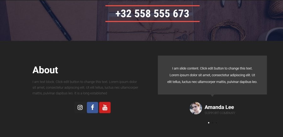 Widget de redes sociales en vivo