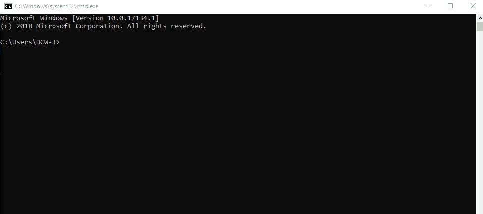 Interfaz de línea de comandos de Windows