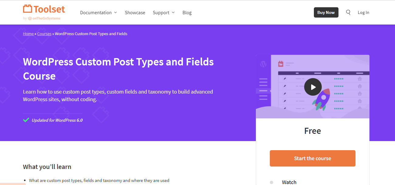 Sitio web Toolset