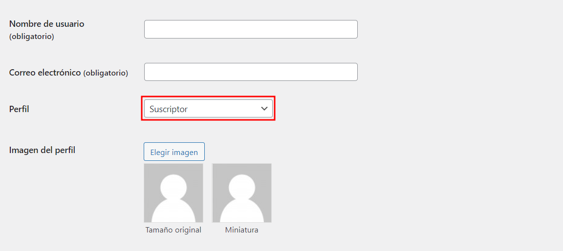 Asignaci&oacute;n de rol a un usuario en WordPress