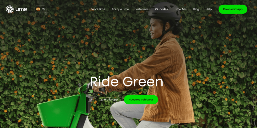 Página web de Lime