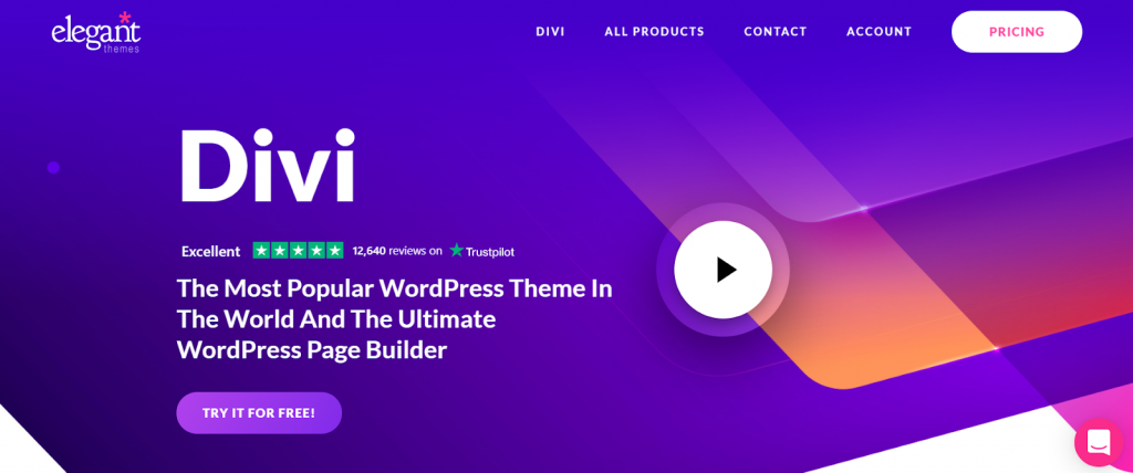 Plugin Divi Page Builder WordPress