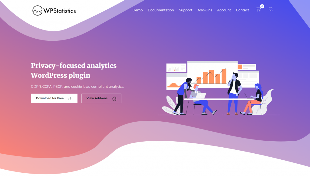 Sitio web de WP Statistics